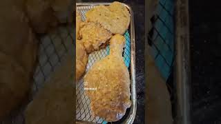 The CRISPIEST Air Fryer Fried Chicken Recipeeasiest air fryer fried chicken recipeairfryerchicken [upl. by Touber852]