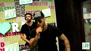 Alex Velea  Din vina ta Live la Radio ZU [upl. by Robbin]