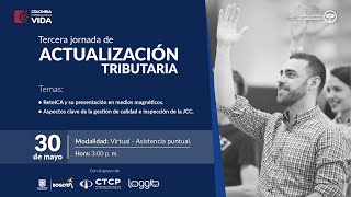 Tercera Jornada Virtual de Actualización Tributaria 2024 Seminario virtual Mayo 30 de 2024 [upl. by Ariaet]