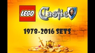 Every LEGO Castle Set Ever Made 19782016 [upl. by Afra25]