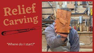 How to start a relief carve [upl. by Clareta]