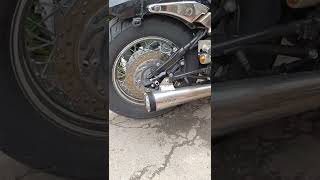 Yamaha Drag Star SuperTrapp exhaust sound [upl. by Alphonsa]