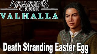 Assassins Creed Valhalla  Pending Deliveries Walkthrough Death Stranding Easter Egg HD 1080P [upl. by Retsev]