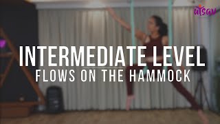 Intermediate Aerial Yoga Flow [upl. by Kama]