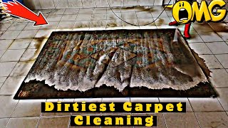 The Dirtiest Carpet cleaning Satisfying rug Cleaning ASMR [upl. by Tutankhamen]