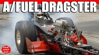 A Fuel Dragster Nostalgia Drag Racing Frank Mazi [upl. by Lorene228]