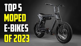 Unveiling Top 5 Best Electric Moped Style Bikes of 2024  Best Moped EBike 2024 [upl. by Vardon]