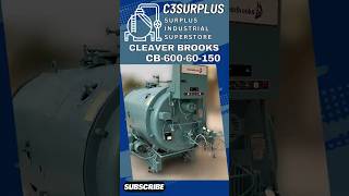 60 HP Cleaver Brooks 150 PSI Steam Boiler 2012 CB 60060150 [upl. by Ahseiyk]