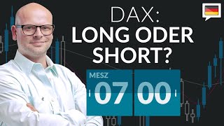 Angst vor USWahl drückt auf die Märkte  quotDAX Long oder Shortquot  01112024 [upl. by Jeremie]