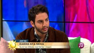 Därför bytte Darin från engelska till svenska  Nyhetsmorgon TV4 [upl. by Erelia]