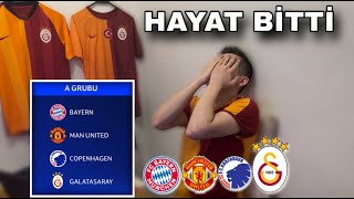 ŞAMPİYONLAR LİGİ KURA ÇEKİMİNİ İZLEDİM  GRUPTAN ÇIKABİLİR MİYİZ [upl. by Aveer]