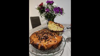 Torta soffice con ciliegie e gocce di cioccolato MADAME BADEBEC [upl. by Yraeht]