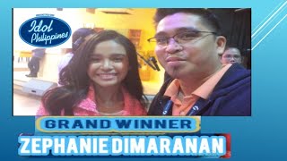 IDOL PHILIPPINES ZEPHANIE DIMARANAN KULITAN WITH FANS [upl. by Wilden733]