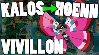 Kalos to Hoenn  ORAS Vivillon Move Tutor Moveset amp Strategy Guide Vivillon ORAS Strategy [upl. by Dupuis]