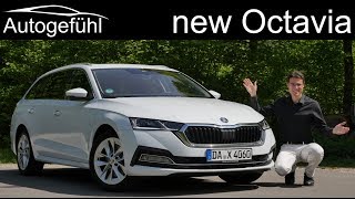 allnew Skoda Octavia FULL REVIEW driving 2020 Combi Estate Kombi  Autogefühl [upl. by Corabella]