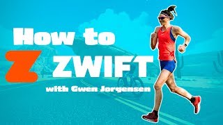 How to run on Zwift  with Gwen Jorgensen [upl. by Madelin]