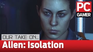 Alien Isolation gameplay — we play the first hour [upl. by Calie]