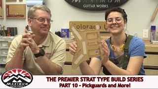 Premier Strat Build  Part 10  Pickguards and More [upl. by Weld40]