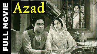 Azad 1940 Full Movie  आज़ाद  Ashok Kumar Leela Chitnis [upl. by Alleuol]