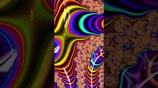 trippyvibes trippyart trippyvisuals Hypnotic Fractals and Exotic Techno Fusion [upl. by Dynah]