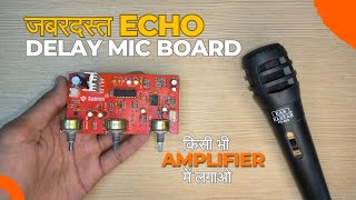 ₹150 में लाजवाब Quality वाला Satron MIC Board With ECHO amp DELAY [upl. by Masha803]