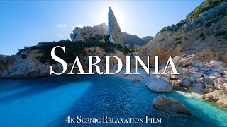 Sardinia 4K  Scenic Relaxation FPV Film With Calming Music [upl. by Assyn609]