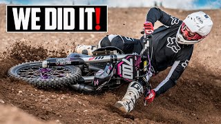 Riding a 700cc 2 Stroke Dirt Bike for the FIRST Time  Project 700 EP9 [upl. by Dunning]