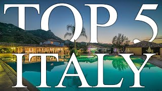 TOP 5 BEST allinclusive resorts in ITALY 2023 PRICES REVIEWS INCLUDED [upl. by Kingdon]