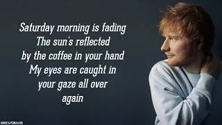 Ed Sheeran  Afterglow Lyrics [upl. by Tsai]