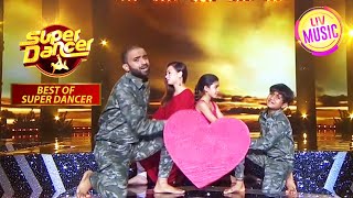 ‘Sandese Aate Hai’ Song पर इस Dance Performance ने किया सभी को Speechless  Best Of Super Dancer [upl. by Yrogiarc]