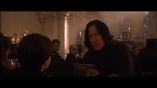 First Potions Lesson with Snape  Harry Potter and the Philosophers Stone [upl. by Urana]