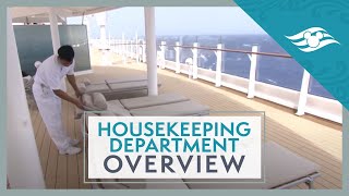 Disney Cruise Line Housekeeping Department Overview [upl. by Trinl354]