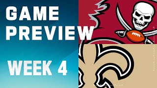 Tampa Bay Buccaneers vs New Orleans Saints  2023 Week 4 Game Preview [upl. by Pendleton]