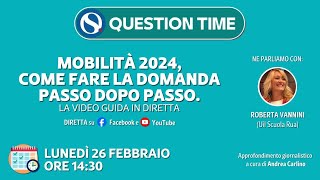 Mobilità docenti 202425 le indicazioni sulla compilazione dellistanza [upl. by Wahs]