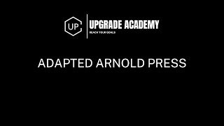 Adapted Arnold press  Exercise [upl. by Oremo]