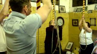 Yorkshire Major  Church Bell Ringing  Wotton Under Edge Gloucestershire [upl. by Lonier]