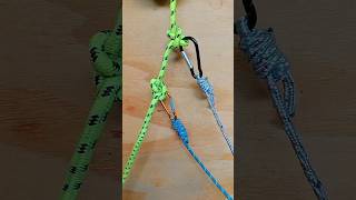 make this knot and ready to climb shorts knot simpul tali climbing method tutorial cara [upl. by Selwyn]