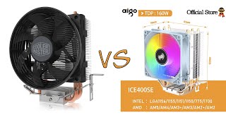 Cooler Master Hyper T20 vs Aigo ICE400SE Air CPU Cooler [upl. by Hamlet840]