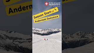 Andermatt Gemsstock’s Opening Weekend Epic Slopes Await [upl. by Luis]