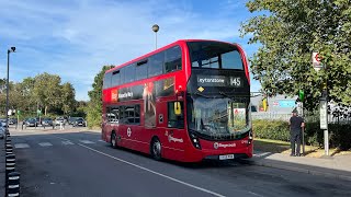 Full Route Visual  Route 145  Leytonstone to Dagenham ASDA  12406 YY66 PHK [upl. by Emsmus]