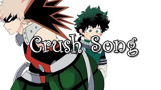 crush song  BNHA animatic original katsudeku [upl. by Kremer]