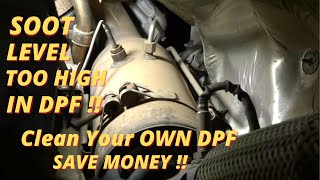 DIY DPF Clean At Home Citroen Picasso [upl. by Casey]