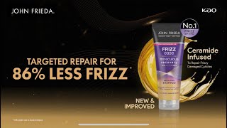 New John Frieda Frizz Ease Miraculous Recovery with Ceramides [upl. by Nylrats]