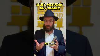 Is My Mezuzah Not Kosher If My Case is Cracked mezuzah torah scroll religion judaism jewish [upl. by Mandell806]