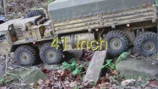 OSHKOSH HEMTT M 977 quot TEASER quot SCALE CRAWLER COOPERATION RUHR [upl. by Levona219]