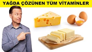 Yağda Çözünen TÜM Vitaminleri İçeren En İyi 9 Besin  DrBerg Türkçe [upl. by Ennovyhc]