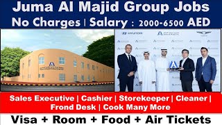 Juma Al Majid Group Jobs In Dubai With Free Visa 2024 dubaijobswithvisa [upl. by Adnuhsat261]