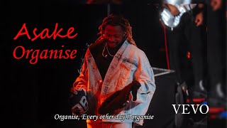 Asake  Organise Official Music Video [upl. by Reina]