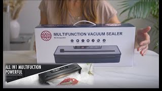 NOKINS Food Vacuum Sealer Machine  Automatic 8in1 Modes  WetDry Water Saving Mode [upl. by Harahs]