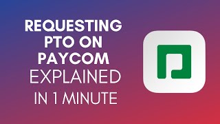 How To Request PTO On Paycom 2024 [upl. by Baillie]